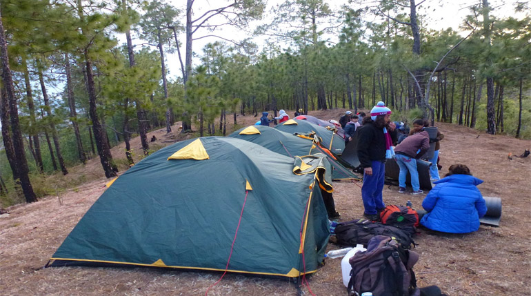 Camping in Himachal